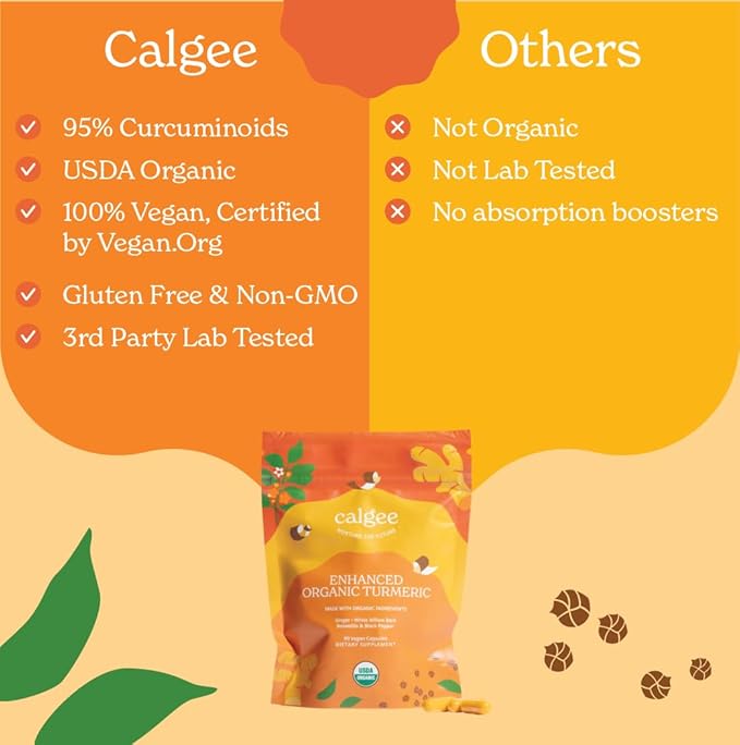 Vegan Omega-3 2-Pack + USDA Organic Turmeric