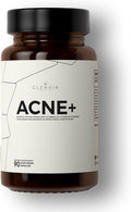Acne+ Teen Skin Supplement – Vitamins A C E B Biotin &amp Pantothenic Acid – Supports Clear Skin Balanced Oil Production &amp Healthy Glow – 90 Vegetarian Capsules