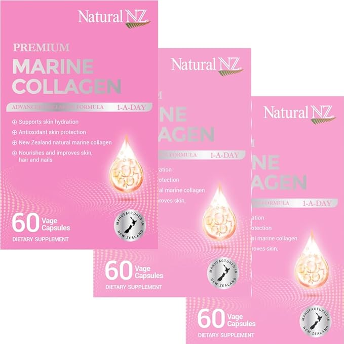 Premium Marine Collagen 1-A-Day 60 Vege Capsules (3)