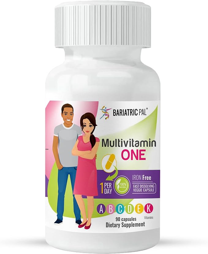 BariatricPal Gastric Bypass Complete Vitamin Pack (Multivitamin Capsule - Iron Free) (3-Month Supply)