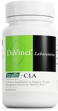 DAVINCI Tonalin-CLA - Lean Muscle Mass &amp Energy Support* - Contains CLA Derived from Safflower Oil - Stimulant-Free Supplement - 90 Softgels