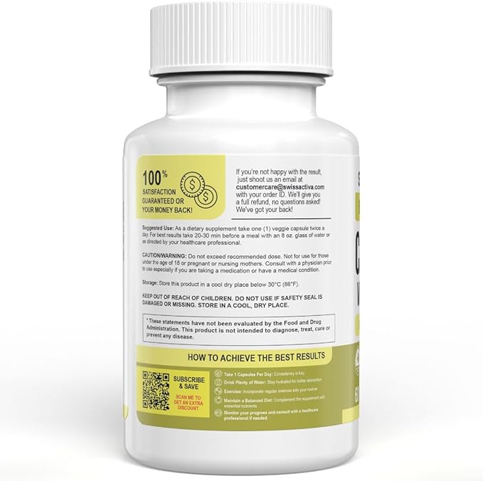 Swiss Activa+ Labs Calcium with Vitamin D3 &amp K2 – Vegan Non-GMO Bone &amp Teeth Support Supplement – Immune &amp Muscle Function – Heart Health D3 K2 Vitamins for Men &amp Women Gluten–60 Day