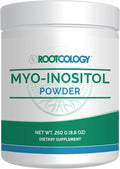 Rootcology by Dr. Izabella Wentz | Myo-Inositol Powder | Inositol Supplement for Mood Brain Health and Liver Support | 250g / 345 Servings
