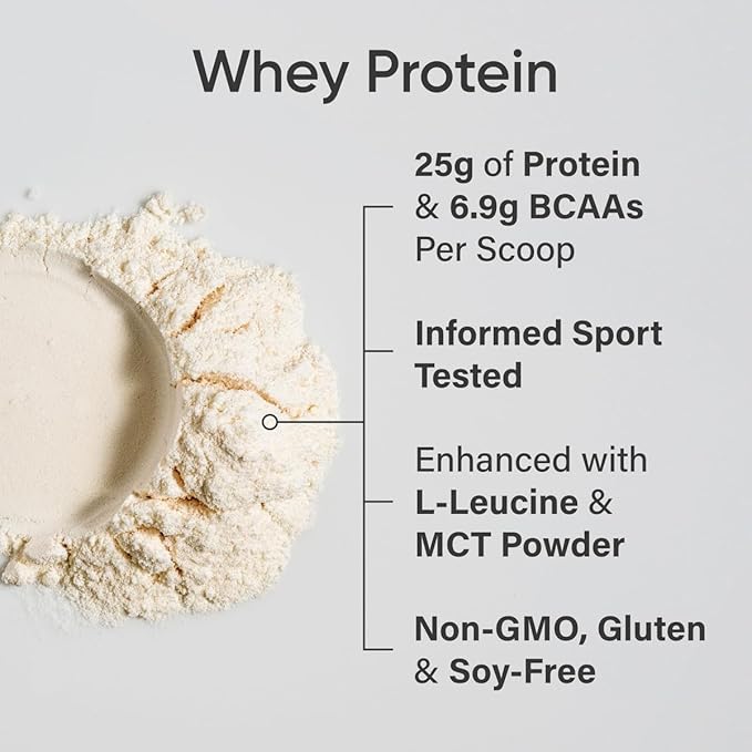 Sports Research Creamy Vanilla Whey Protein (63 Servings) Variety Hydrate Electrolytes with Vitamins &amp Minerals (16 Packets) and Creatine Monohydrate (100 Servings)