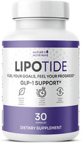 LipoTide – Daily Fiber &amp Probiotic Supplement with Inulin Resistant Starch &amp Three Probiotic Strains – Made in USA Non-GMO Stimulant-Free – 30 Capsules 1 Month Supply