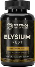 Elysium Rest | Supports Mental and Physical Rejuvenation Calmness and Tranquility | 30 Servings - 120 Capsules