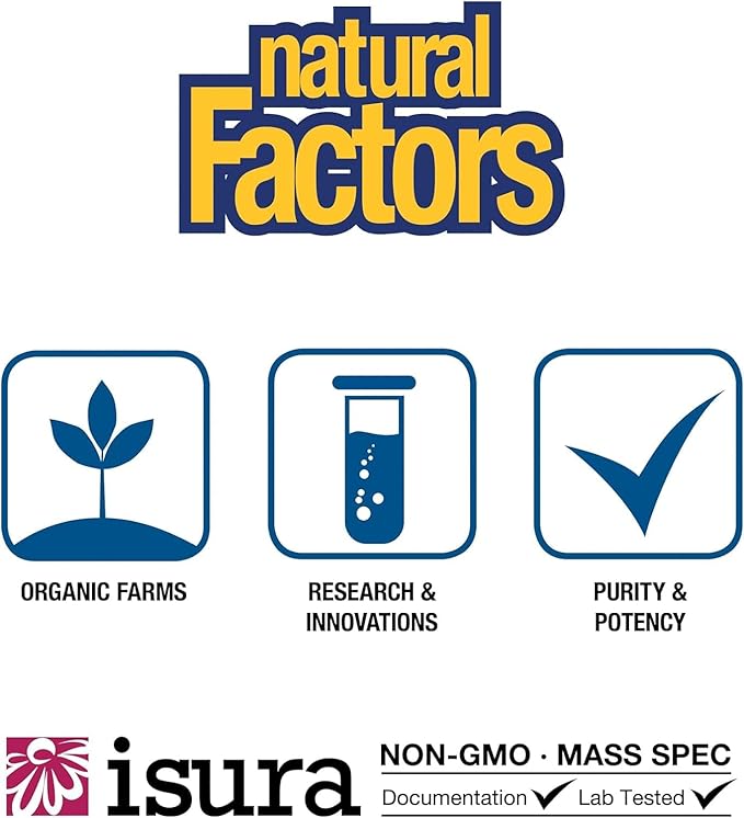 Natural Factors Vitamin D3 &amp K2 1000 IU and 120 mcg Supports Bone and Vascular Health 60 Softgels
