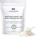 Premium Whey Protein Isolate Powder 500g Unflavored Irish Grass-Fed 27g Protein per Serving for Muscle Growth &amp Recovery Non-Bloating Gluten &amp Lactose Free Clean Ingredients | Centenarius N