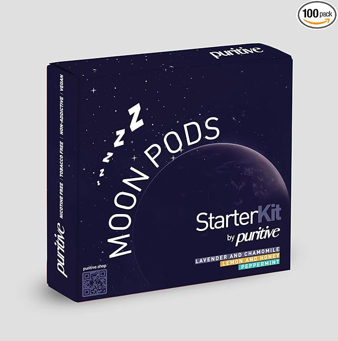Melatonin Diffuser for Sleep Support – Natural Sleep Aid &amp Stress Relief Diffuser – Nicotine-Free Non-Habit Forming &amp Reusable – 3-Pack Variety Set (Lemon &amp Honey Peppermint Lavender &a