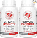 Silver Fern Ultimate Probiotic 2-Pack – Probiotics for Women &amp Men – 8 Billion CFU Spore-Forming Gut Health Supplement – DNA Verified Vegan Probiotic Shelf-Stable High Survivability – 120 Capsu