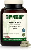 Standard Process Min-Tran - Nervous System Health Supplement - Good Source of Magnesium - Supports Sleep Pathways &amp a Healthy Stress Response - Gluten-Free Non-Dairy &amp Non-Soy - 360 Tablets