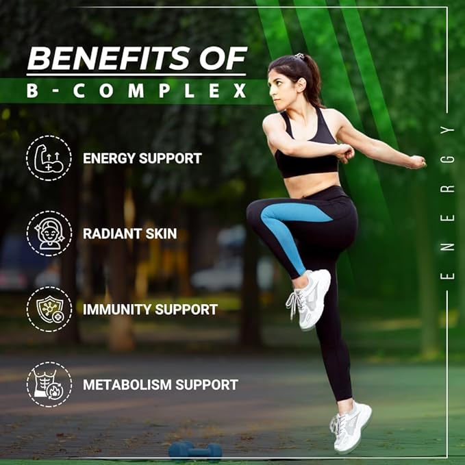 Plant Based Vitamin B Complex Supplement | Methylated Vitamin B12 1000 mcg with B1 B2 B3 B5 B6 | B12 Sublingual &amp Organic B Vitamins for Energy Nervous System Digestion &amp Immunity – 60 T