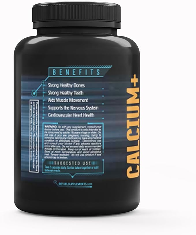 ReFUEL Calcium+ Dietary Supplement Capsules 120 Capsules 60 Servings