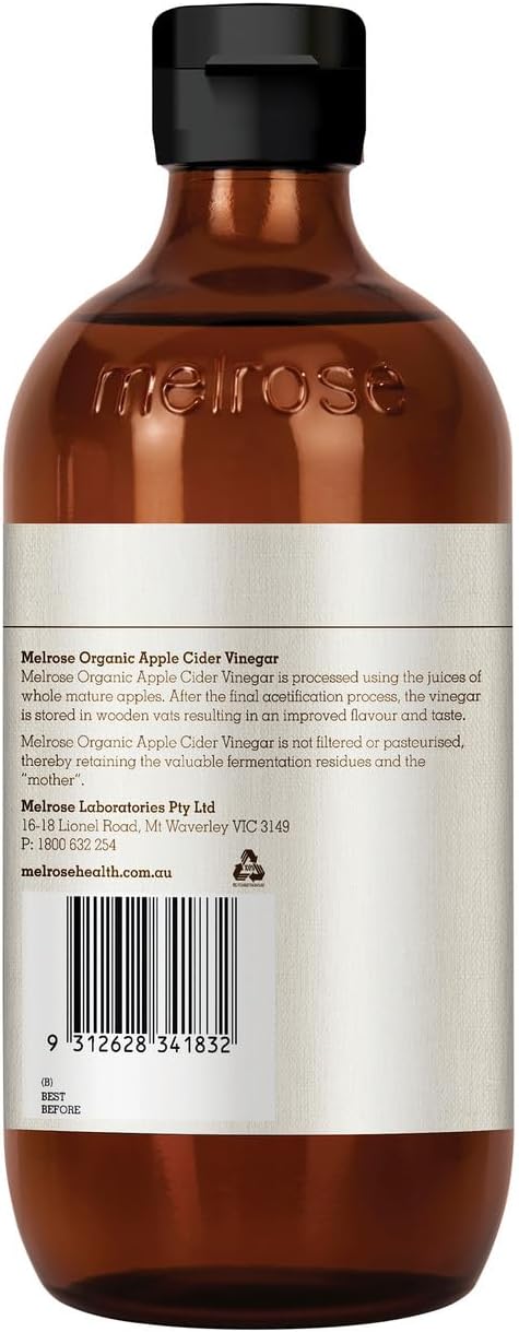 Melrose Apple Cider Vinegar Organic 500ml