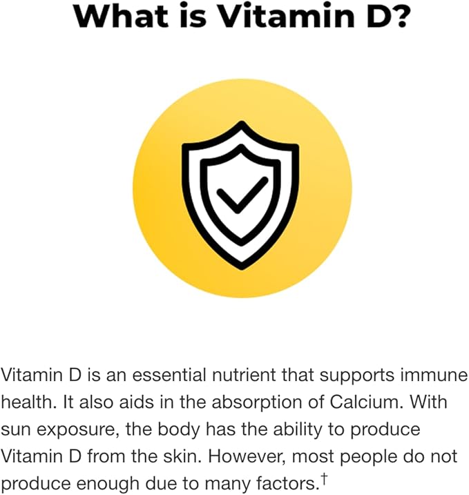 Vitamin D3 25mcg (1000 IU) | 650 Softgels – 22 Month Supply | Supports Bone Teeth Muscle &amp Immune System | Gluten Free | Easy to Swallow Supplement | Made for a Healthy Connection with Nature