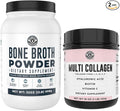 Left Coast Performance 2lb Pure Bone Broth and 1lb Multi Collagen Powder