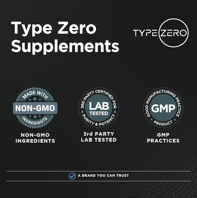 Type Zero Creatine Monohydrate (Unflavored) 1 KG 5000mg (5g) Per Serving Micronized Zero Sugar Keto Friendly &amp Gluten Free 200 Servings