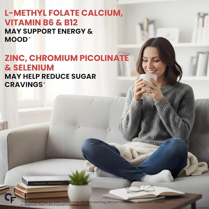 Carbamide Forte Myo Inositol &amp D Chiro Inositol Supplement | Inositol Supplements with Berberine l-Methyl Folate Vitamin D3 &amp Selenium | Ideal 40:1 Ratio - 120 Capsules