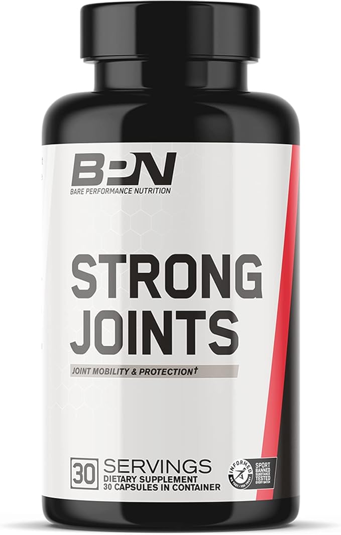 BARE PERFORMANCE NUTRITION BPN Vegan Oatmeal Cookie Protein + Strong Joints Bundle