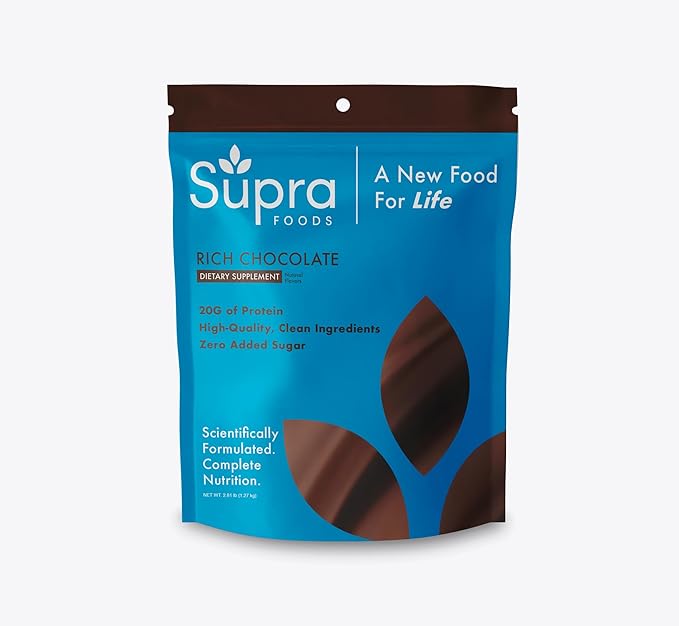 Elemental Nutrition Super Food Formula - Nutrient Dense - Prebiotic - Zero Added Sugar - Easily Digestible - Delicious Flavors - Superfood - No Artificial Colors (25 Servings Chocolate)