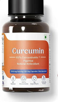 Organic Curcumin with Piperine (1500Mg Curcumin 95% Per Serving) Premium Turmeric Extract 60 Vegetable Capsules with Piperine (Pack of 1)