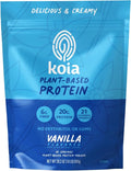 Koia Plant Based Protein Powder Vanilla 20g Protein 3g Sugar 6g Prebiotic Fiber Pre &amp Post Workout 21 Vitamins &amp Minerals No Seed Oils Dairy-Free Gluten-Free Non-GMO 20 Servings 28