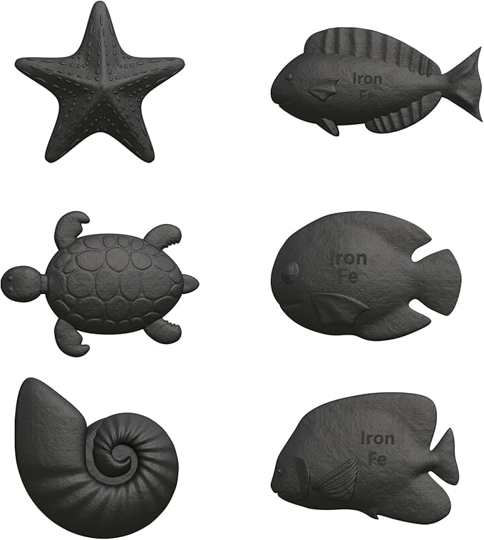 Iron Fish 6 Pack lron Fish Cooking Tool Boosts Iron in Food &amp Water Ideal for Anemia Athletes &amp Vegans