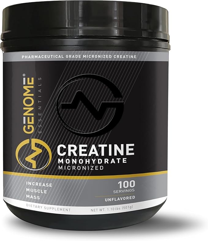Premium Creatine Monohydrate Powder | Muscle Growth &amp Recovery | Clean Indgredients 100% Pure Micronized Powder | Keto Vegan-Friendly Non-GMO Gluten-Free | Unflavored | (Pack 2)