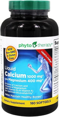 Phytotherapy Rx Calcium Liquid Softgel - 180 per Pack - 1 Each.