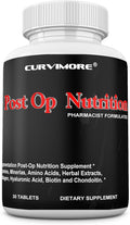 Post OP Nutrition Pills Pre &amp Post Op Support. Aids Recovery Time and Decrease Scar and Wound Formation. Support Scar and Skin Healing. “Not a Scar Cream” 30 Tablets