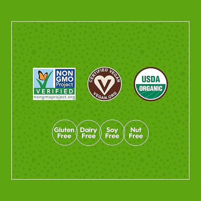 Organic Plant Protein Powder a Vanilla a 5.45 lbs./65 Servings