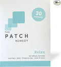 The Patch Remedy Relax Patch | L-Theanine Lemon Balm Valerian Ashwagandha Passionflower | 30 Patches