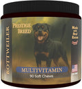 Multivitamins Balanced Nutrition for Your Rottweiler 90 Count Made in The USA with Real Bacon