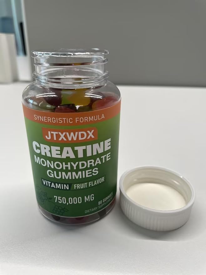 Creatine Monohydrate Gummies for Men Dietary Supplements