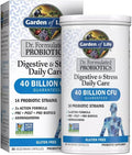 Garden of Life Probiotic Supplement Capsules Dr. Formulated Digestive + Stress - 30ct 1 Bottle Gluten-Free 30 Servings