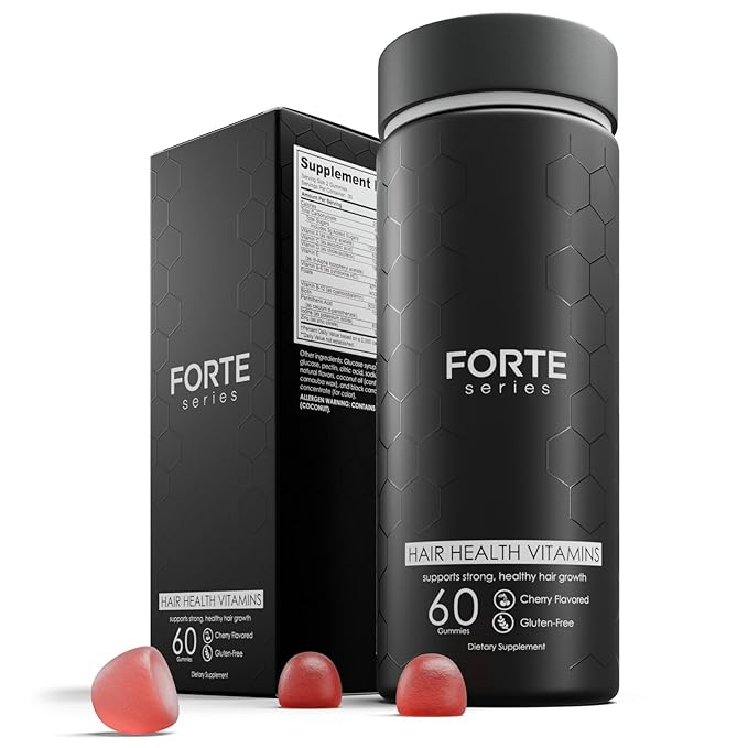 Biotin-Boosted Hair Gummies: Unlock Healthier Fuller Hair with Essential Vitamins C D &amp E