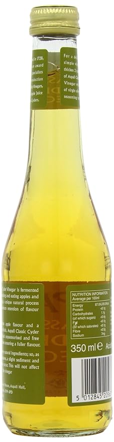 Aspall Organic Cyder Vinegar 350ml - 2 Pack
