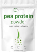 Micro Ingredients North American Grown Pea Protein Powder 5 Pounds | Plant Based Unflavored | Complete Vegan Protein Source with BCAAs &amp EAAs – 27g Serving | Non-GMO Keto Friendly