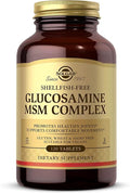 Solgar Glucosamine MSM Complex 120 Tablets - Promotes Healthy Joints - Supports Range of Motion &amp Flexibility - Supports Collagen - Shellfish-Free - Gluten Free Dairy Free Kosher - 40 Servings