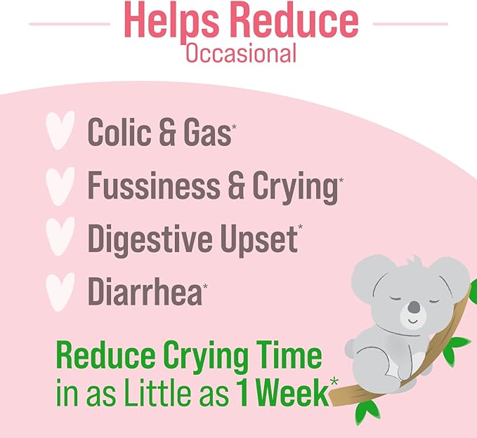 Culturelle Kids Probiotics for Immune &amp Digestive Support 50 Count &amp Baby Calm &amp Comfort Drops 0-12 Months 0.29 Ounce