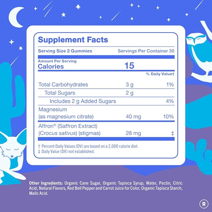 FIRST DAY Teen's Multivitamin Calming Magnesium &amp Brain Focus Gummies | Daily Nutrients Mood &amp Focus | Clean Label Project Verified® | Vegan | 30-Day Supply