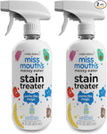 Miss Mouth’s Messy Eater Stain Treater Spray - Stain Remover - Newborn &amp Baby Essentials - 2-Pack of 16oz Stain Remover