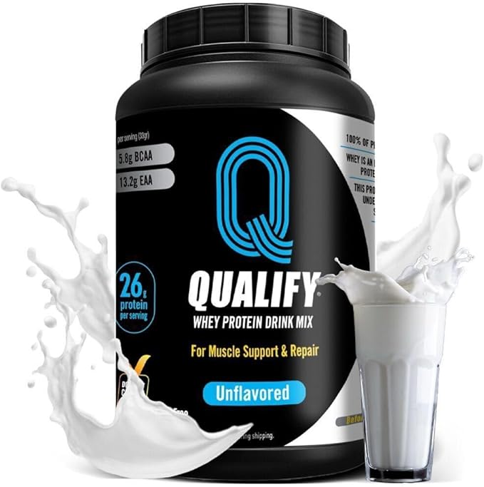 Dark Chocolate Fudge + Unflavored Whey Protein Powder Bundle - 24g &amp 26g Protein Gluten-Free