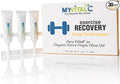 Exercise Recovery Supplement - Pure ESS60 in Organic Extra Virgin Olive Oil for Pre/Post Workout Recovery- Pack of 30 Tubes - 5 ML Each