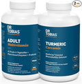 Dr. Tobias Adult Multivitamin &amp Turmeric Curcumin Energy Immune Health Bone &amp Joint Support Vegan Non-GMO