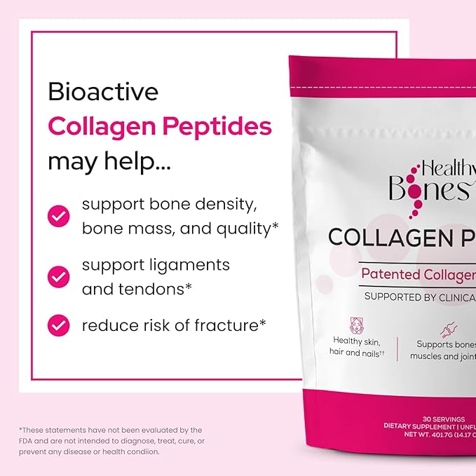 Annatrol Bone Support &amp FORTIBONE Collagen Peptides w/FORTIGEL VERISOL and TENDOFORTE – Complete Bone Joint Skin Hair &amp Nails Support