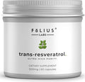 Ultra High Purity Resveratrol Capsules - 99% Trans-Resveratrol - Japanese Knotweed Extract - Support Immunity Support Healthy Aging - 60 Caps Reservatrol Supplement