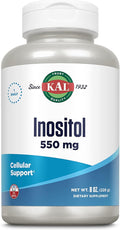 KAL Inositol Powder 550mg Brain Health Nervous System &amp Mood Support Supplement Cellular Health Support Enhanced Absorption Formula Easy to Mix Approx. 408 Servings 8oz