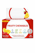 Centrrum Fruity Chewables Multivitamin &amp Minerals Tablets - 30 Tablet | Citrus Berry Flavoured | vitamin C D and Zinc