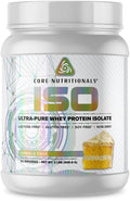 Core Nutritionals ISO Whey Protein Isolate | High-Purity Protein from Whey Isolate | Lean Muscle &amp Recovery Support | 32 Servings (Vanilla Cake)